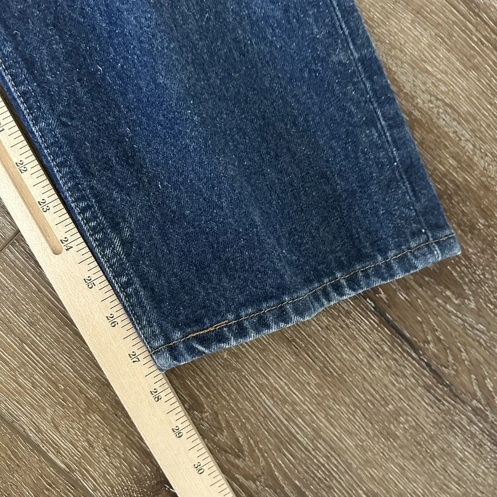 Vintage Levis 501XX Jeans Mens 36x31 Short Blue 90s Raw‎ Dark Denim 34x28